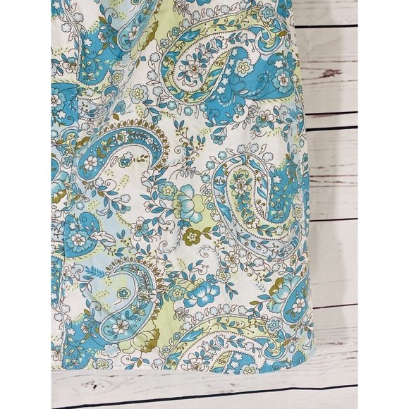 Tracy Evans Skirt Womans Sz 7 Floral Flowers Back Zip Spring Easter A Line - Picture 6 of 8